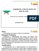 Importância da leitura na alfabetização