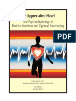 The Appreciative Heart: The Psychophysiology of Positive Emotions and Optimal Functioning