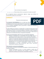 Proyecto Integrador e Interdisciplinario 8 de Enero