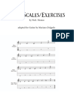 Soul Scales/Exercises: by Nick Homes Adapted For Guitar by Mariano Delgado