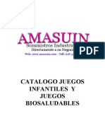 Catalogo Juegos Infantiles y Biosaludables 2016-2017