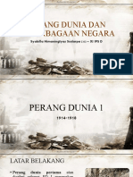 Perang Dunia dan Kelembagaan Negara