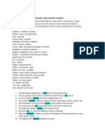 Answer Keys - Urinary System