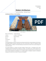 Modern Architecture: The Influence of Postmodernism on Michael Graves' Portland Building