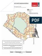 Neighbourhood Speed Limit Map Ward4