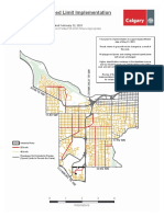 Neighbourhood Speed Limit Map Ward8