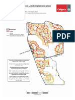 Neighbourhood Speed Limit Map Ward 14