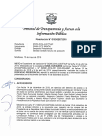 Tribunal de Transparencia y Acceso A La Información Publica - Caso Correos Electronicos PPK