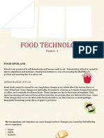 Food Technology: Foods 4 - 3