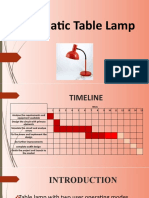 Automatic Table Lamp: K.M.G.Y. Sewwandi 120608P
