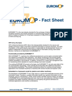 EUROMAP 77 Fact Sheet 1