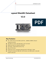 Sipeed Maixbit Datasheet V2.0: Key Features