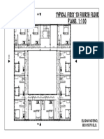 Typical First To Fourth Floor PLANS. 1:100: Elisha Ng'Eno, BOX 5375 ELD