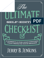 Self Editing Checklist - Jerry Jenkins