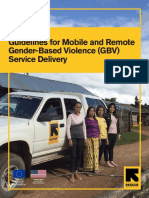 GBV Mobile and Remote Service Delivery Guidelines - Final