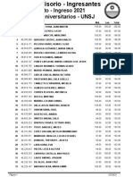 Ingresantes Colegios Preuniversitarios