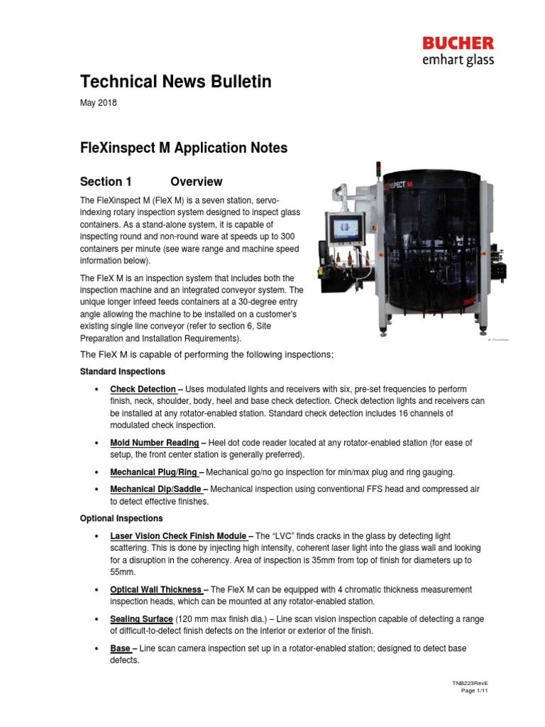 An Overview of Inspection Capabilities and Operational Details of the ...
