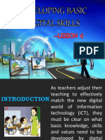 Developing Basic Digital Skills 8