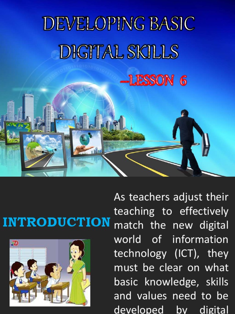 Developing Basic Digital Skills for Educators | PDF