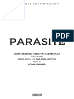 Script of Oscar Winning Movie - Parasite