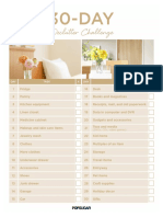 30 Day Declutter Challenge Printable