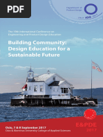 Building Community: Design Education For A Sustainable Future