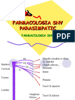 FARMACOLOGIA SNV PARASIMPATIC