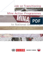 A Guide On Transitioning Mine Action Programmes: To National Ownership