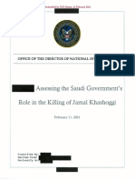 Assessment Saudi Gov Role in JK Death 20210226