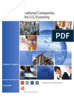 Strengthen: How U.S. Multinational Companies The U.S. Economy