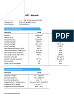 Technical Data Sheet - Nylong: 3D Printing Filament