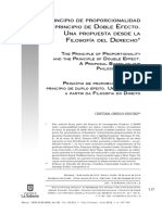 Principio de Proporcionalidad y Principio de Doble Efecto - Cristóbal Orrego