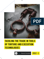Tackling The Trade in Tools of Torture and Execution Technologies