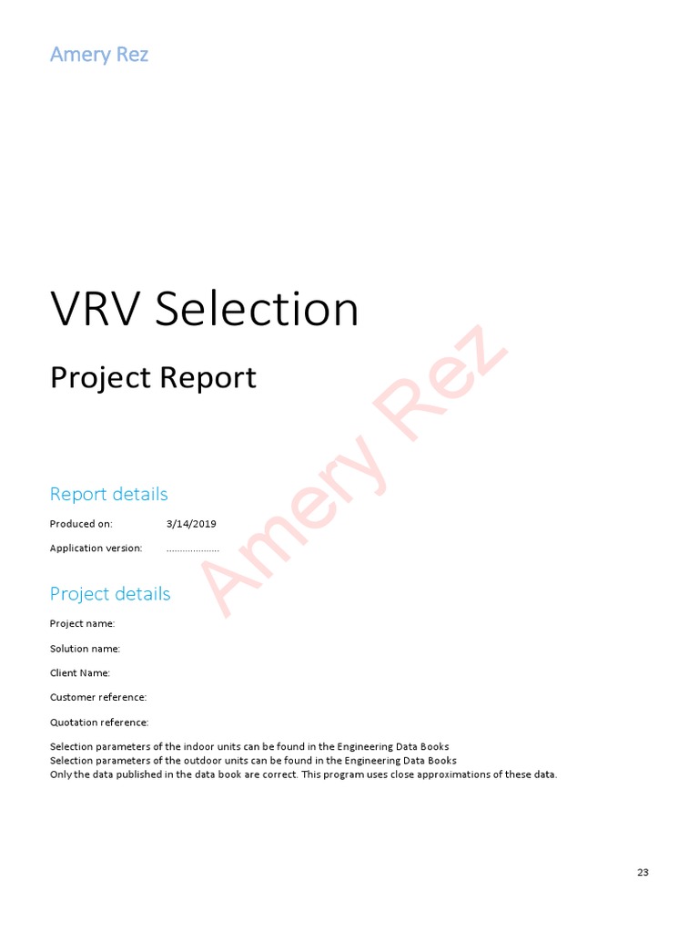 VRVSelectionReport-3 - 14 - 2019-9 - 19 PM | PDF | Length | Physical ...