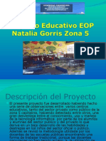 1287730001presentacion Proyecto - Educativo - Eop - Natalia - Gorris - Zona - 5