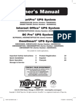 Tripp Lite Owners Manual 774805