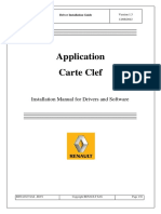 Application Carte Clef: Installation Manual For Drivers and Software