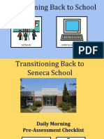 Transitioning Back To School September 2020