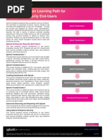 Splunk Education Learning Path For Enterprise Security End-Users