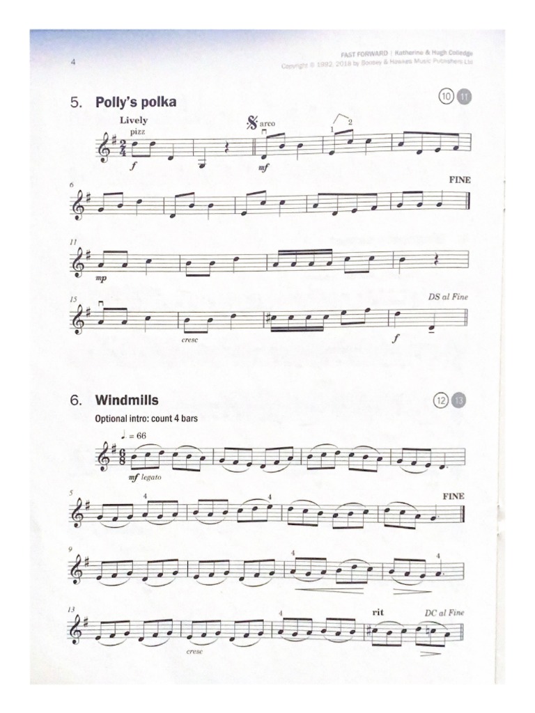 Fast Forward: 21 Pezzi Per Violinisti - Spartiti Per Violino - Foto 2