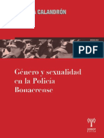 Calandron Sabrina - Genero Y Sexualidad en La Policia Bonaerense