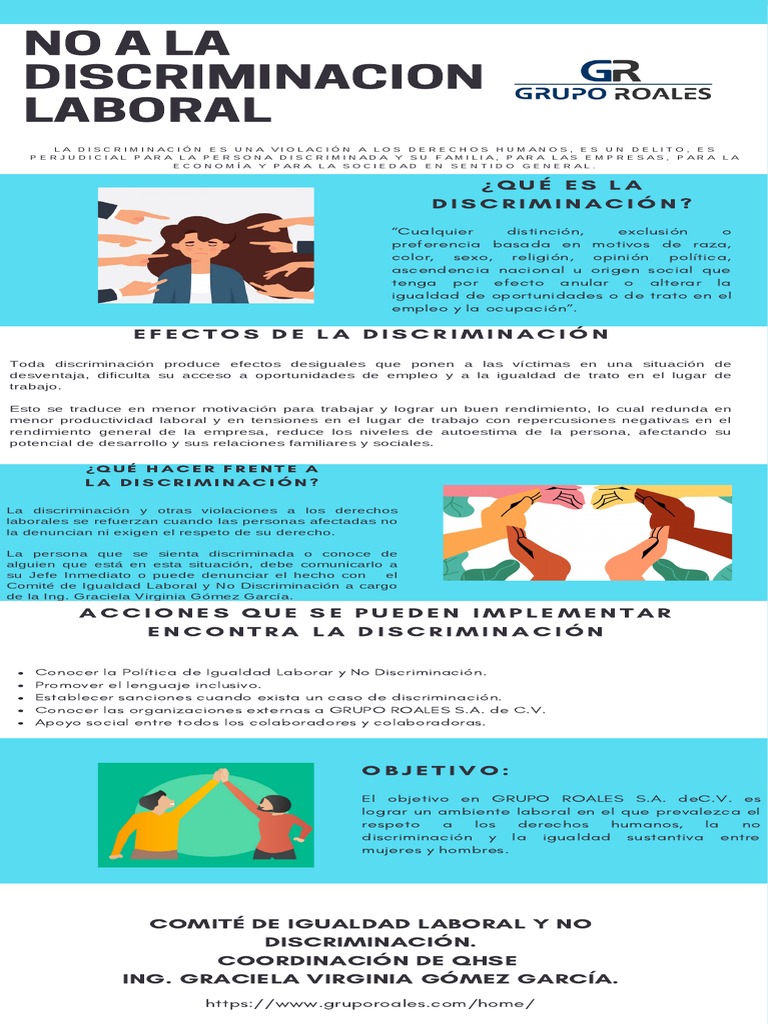 Política de No Discriminación Laboral | PDF | Discriminación | Igualdad ...