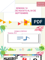 Actividades Martes 01 de Septiembre Del 2020