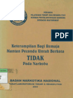 BK0115 Keterampilan Bagi Remaja Mantan Pecandu Untuk Berkata Tidak