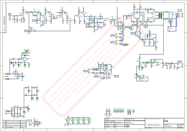 JVM1 Schematic Circuit Diagram | PDF