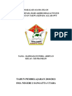 Makalah Agama Islam Rahmadani