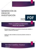 Generación de Ideas de Investigación