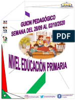 GUION PEDAGOGICO EDUCACION PRIMARIA SEMANA DEL 28-09 AL 02-10-2020