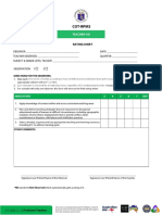 COT-RPMS Rating Sheet For T I-III For SY 2020-2021 in The Time of COVID-19