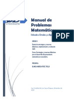 Manual de problemas matemáticos- Blanca Andrea Pérez Trejo
